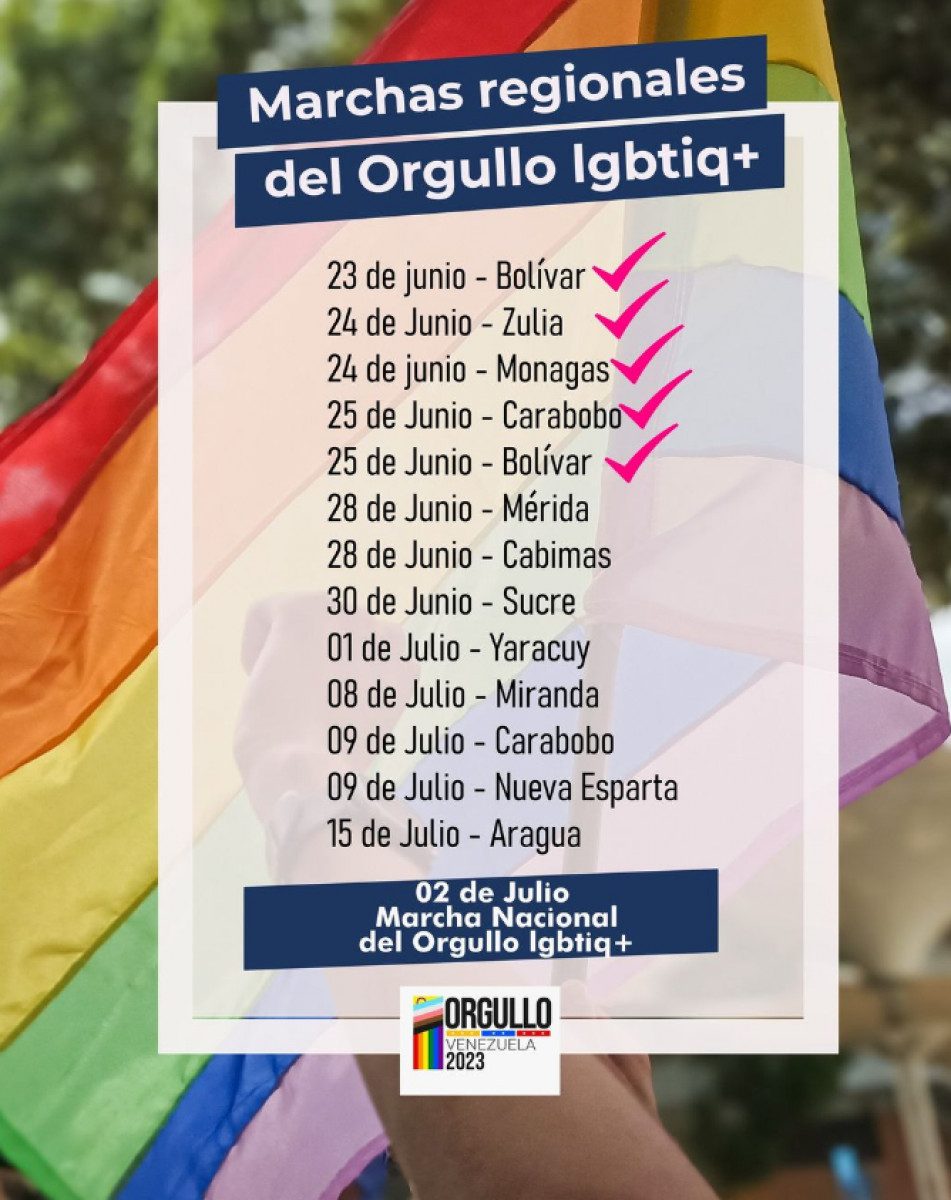 Así vivió Caracas la marcha del Orgullo LGBTIQ+ (En Fotos)