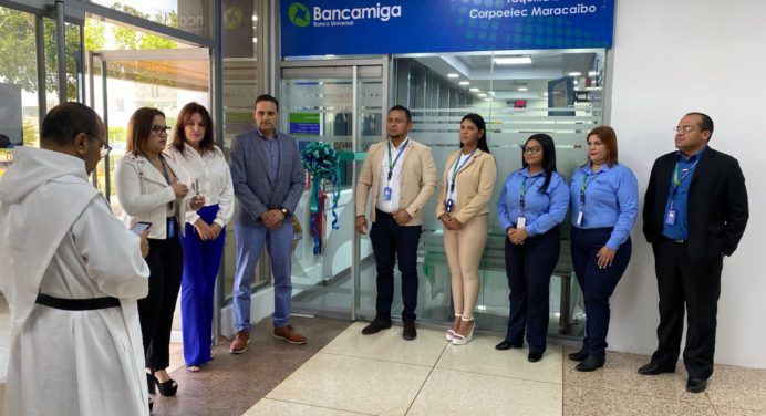 Bancamiga inaugura taquilla externa en Corpoelec Maracaibo
