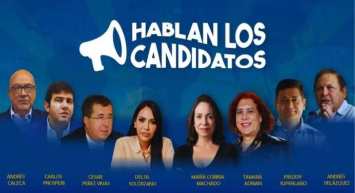 Comienzan a llegar precandidatos de la oposición a la UCAB para el debate