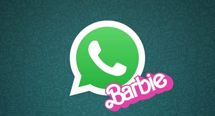 Cómo ponerle el “modo Barbie” a tu WhatsApp