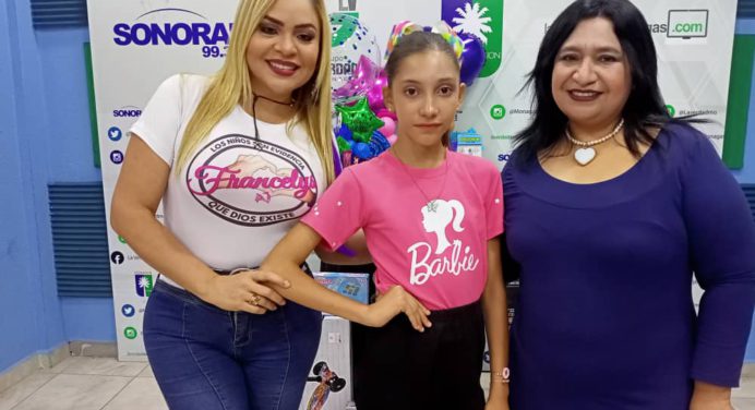 «Consintiendo a los niños» regaló alegría en Sonora 99.3 FM y Monagas Visión