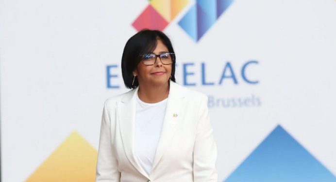 Delcy Rodríguez propuso agenda común de cooperación ante Cumbre Celac-UE