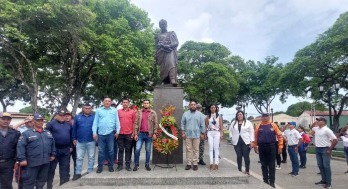 En Cedeño conmemoraron los 212 años de la Independencia