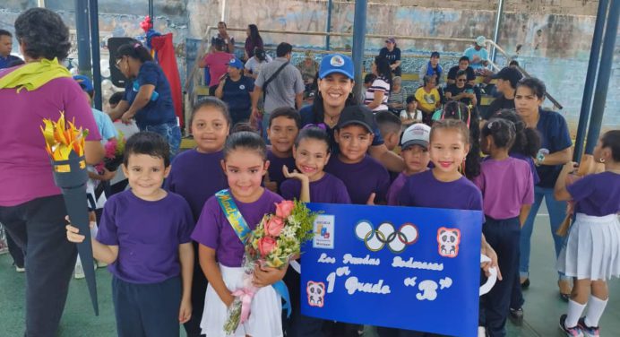 Escuela Experimental Monagas realiza sus primeras miniolimpiadas