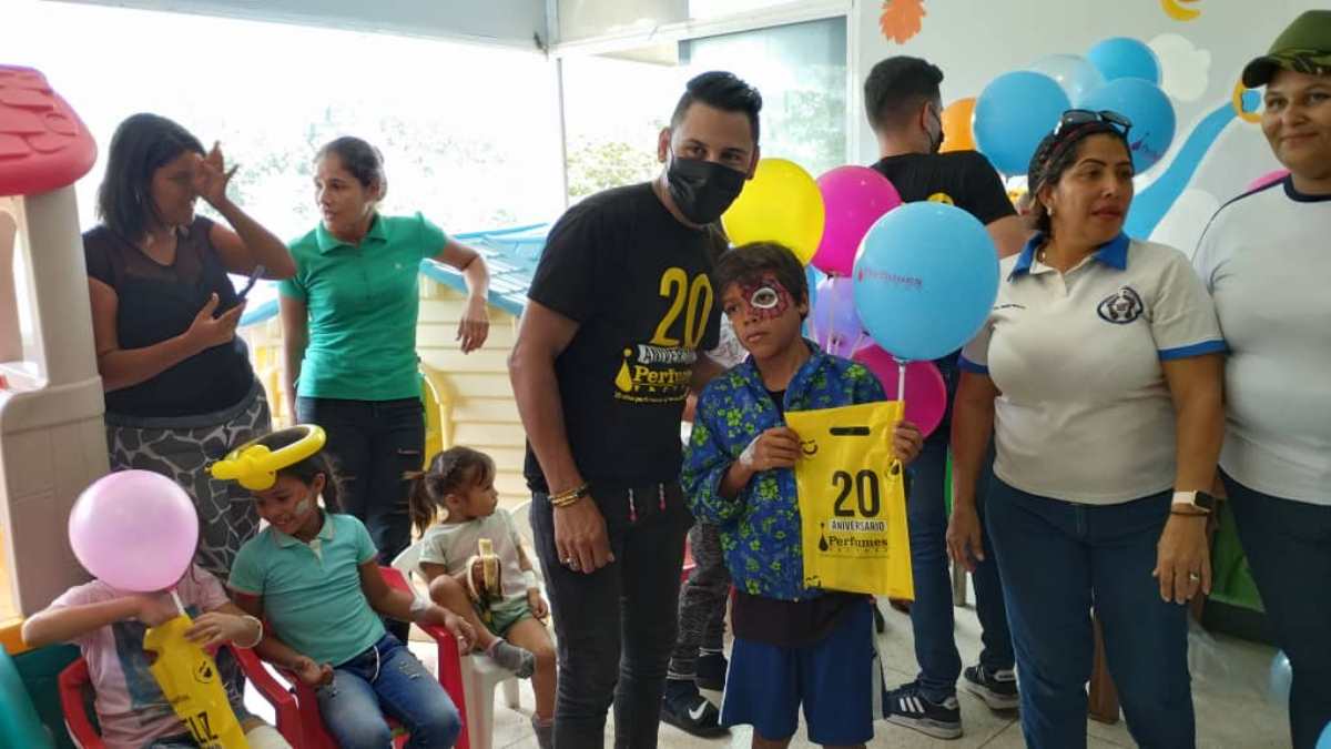 Fundación agasajó a niños del Humnt