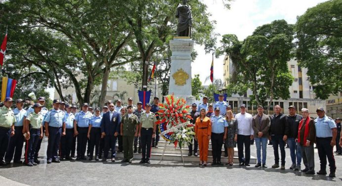 Gobierno de Monagas honra a los «Héroes de Azul» en el Día Nacional del Policía