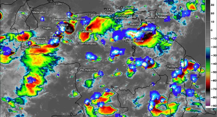 Inameh prevé lluvias con descargas eléctricas en estos estados del país #11Jul