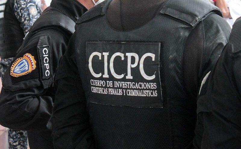 El hombre fue detenido por el Cicpc