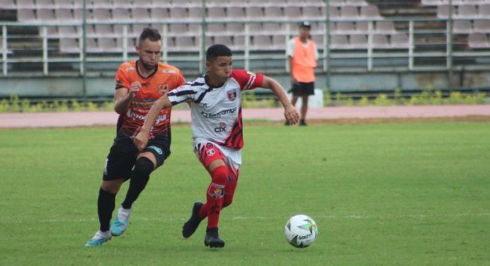 Atlético La Cruz no pudo sumar en el duelo frente a Academia Anzoátegui