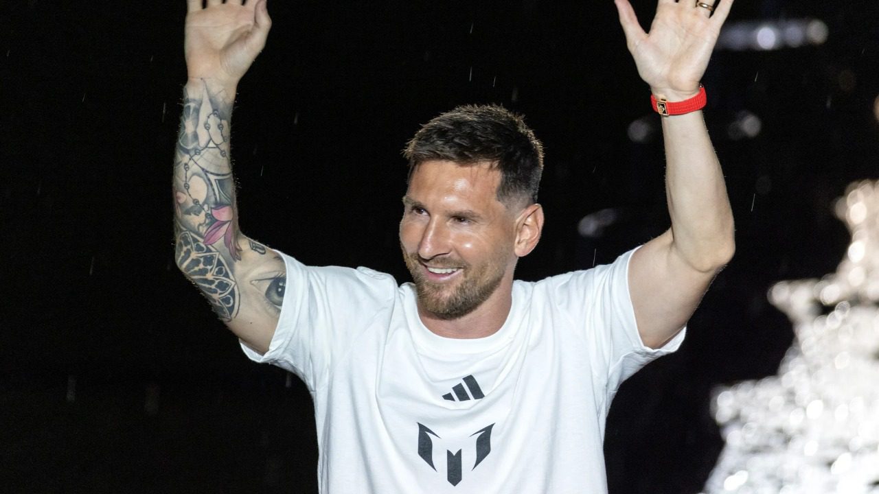 Lionel Messi fue presentado este domingo como nuevo jugador del Inter Miami