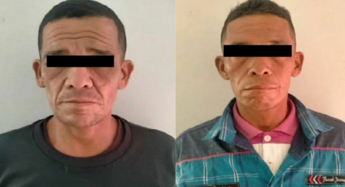 El Cicpc detuvo en Los Guaritos a dos hombres solicitados por exhibicionismo