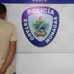 Polimonagas lo capturó por violencia de género