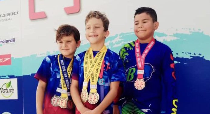 Atletas de Búfalos de Monagas destacaron en el Campeonato de Natación pre-infantil