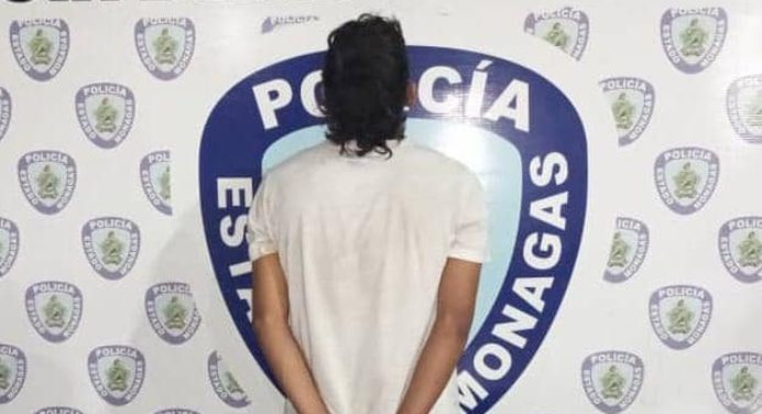 Polimonagas detuvo a un joven en el centro de Maturín por cometer un robo