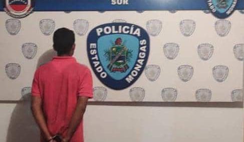 Detenido por Polimonagas