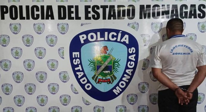 Polimonagas capturó a alias «El Mudo» por presunto abigeato