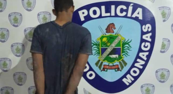Detenido por Polimonagas tras agredir con un cuchillo a su pareja