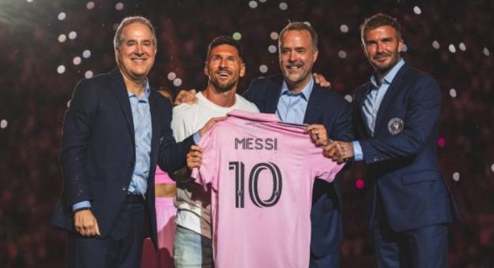 Lionel Messi fue oficialmente presentado en el Inter Miami