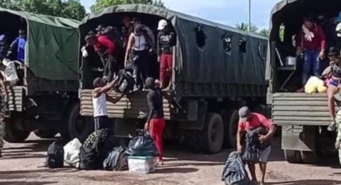 Más de mil personas fueron evacuadas de zona de minería ilegal en el Amazonas