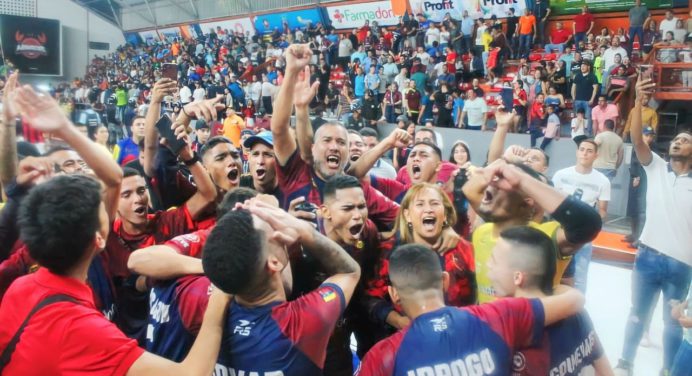 Monagas Futsal Club avanzó a la gran final de la Liga Futve Futsal 1