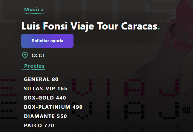 no te des por vencido esto cuestan las entradas para ver a luis fonsi en venezuela laverdaddemonagas.com