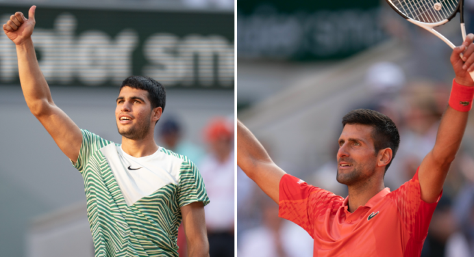 Novak Djokovic y Carlos Alcaraz disputan este domingo una final histórica de Wimbledon