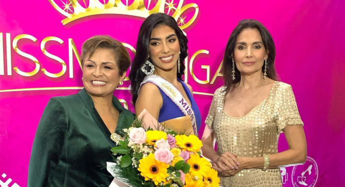 Rosmellys Romero Guevara obtuvo la banda de Miss Monagas 2023