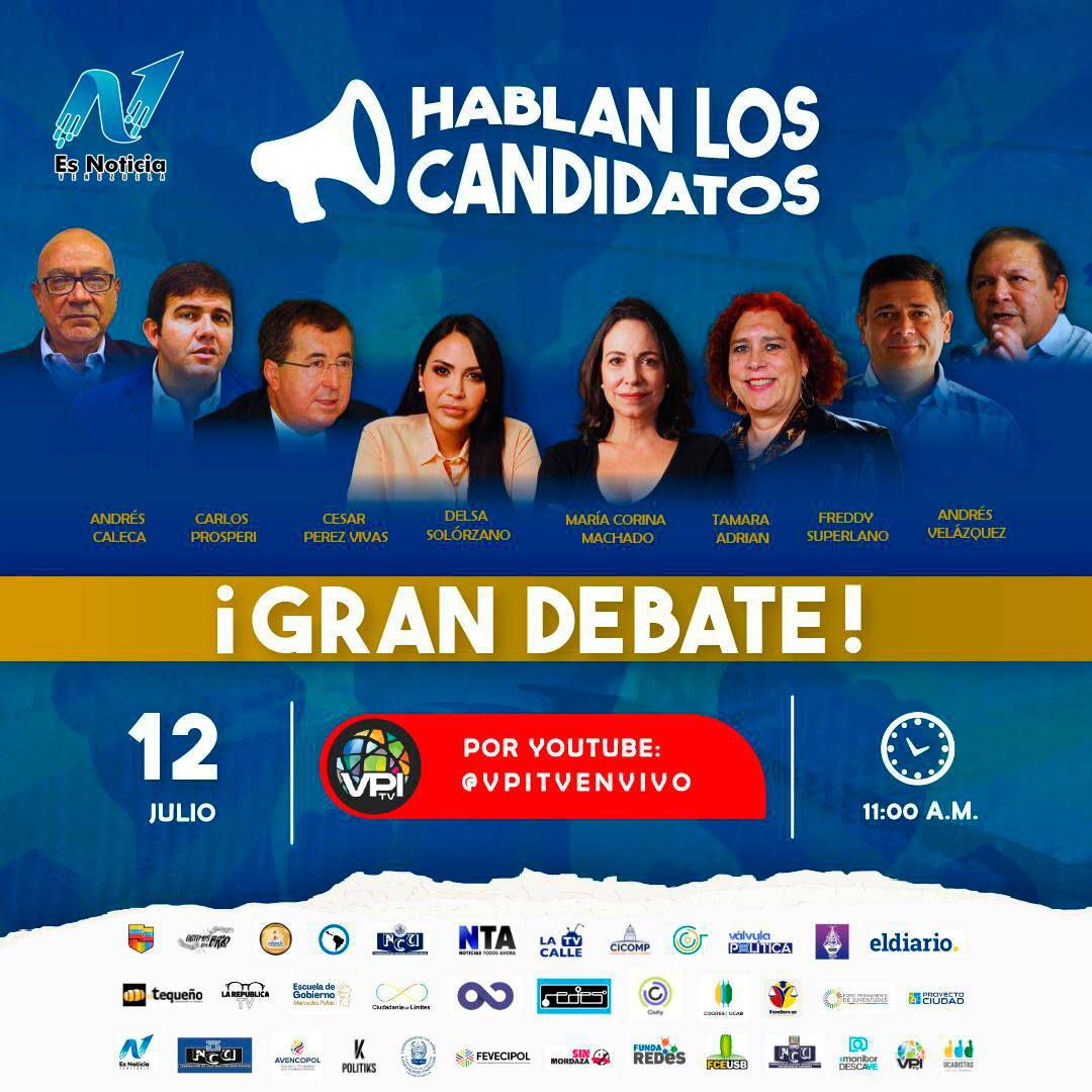 sin capriles este miercoles sera el primer debate de candidatos a primarias en la ucab laverdaddemonagas.com debate1121