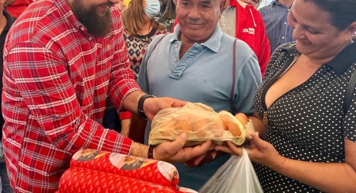 Soberanía Patriota distribuyó más de 4 mil 500 toneladas de alimentos Clap en Monagas