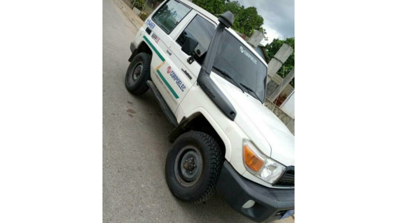 Se robaron un vehículo de Corpoelec en Jusepín