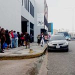 A la altura del Banco de Venezuela no hubo luz