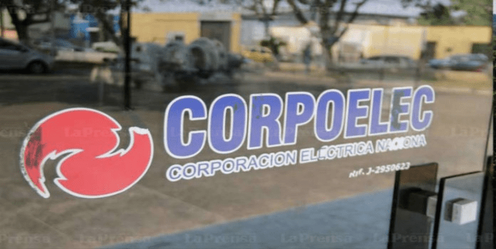 Corpoelec informa suspensión del servicio eléctrico para este sábado 12 de agosto