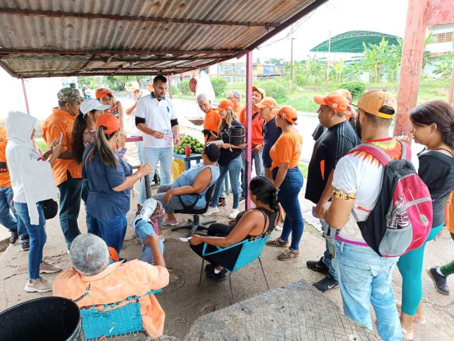 Voluntad Popular recorrió Los Guaritos