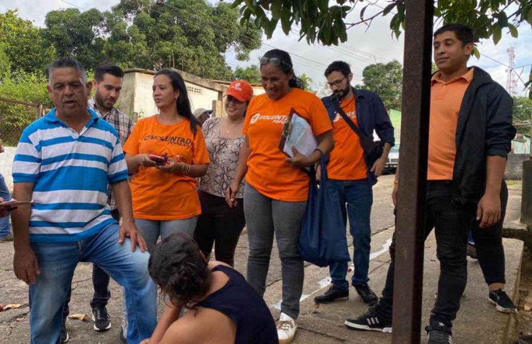 Voluntad Popular desplegado en Monagas