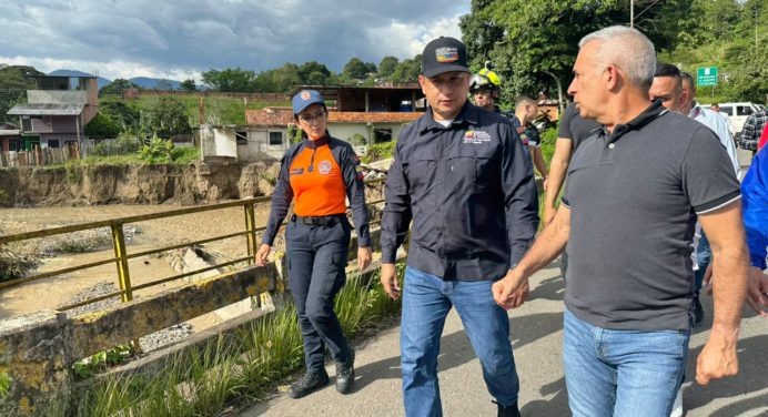 Sin viviendas 70 familias en Táchira por las intensas lluvias