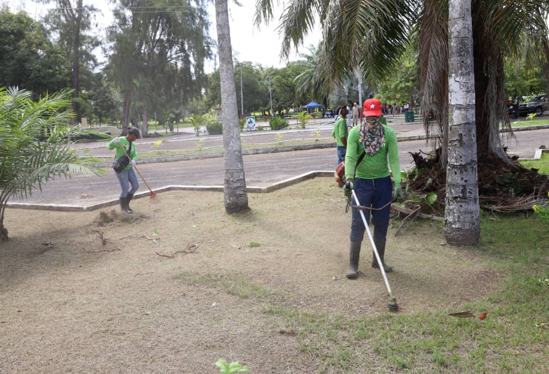 alcaldesa ana fuentes inicia la recuperacion del parque andres eloy blanco laverdaddemonagas.com parque2