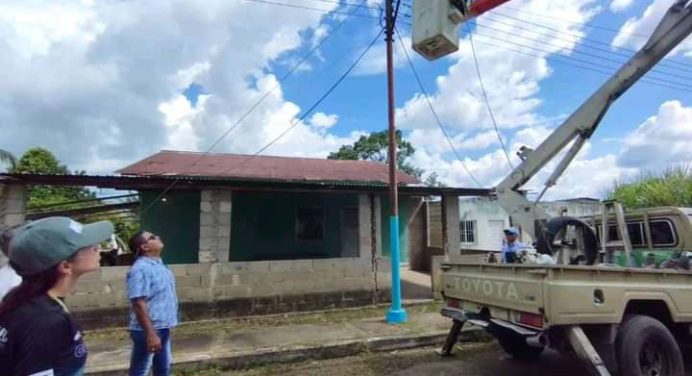 Arranca Plan piloto de alumbrado en el municipio Libertador