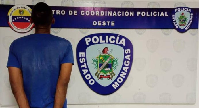 Detenido en Punta de Mata por intentar quemar la casa de su vecino
