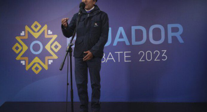 Ecuador realiza el debate presidencial pese al asesinato del candidato Villavicencio