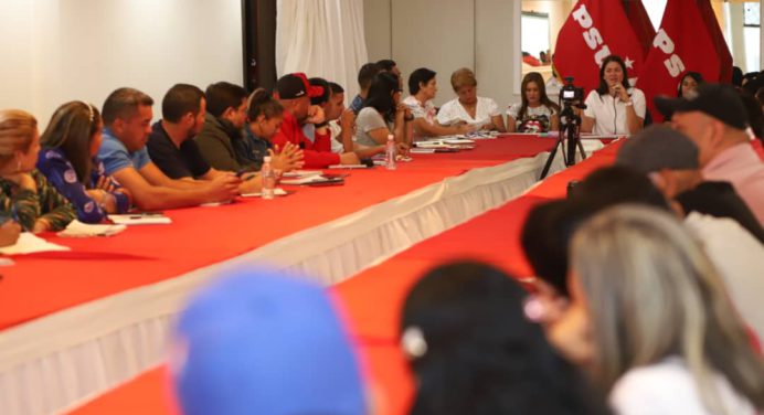 Estructuras del Psuv Maturín debaten plan de acción de cara a elecciones presidenciales