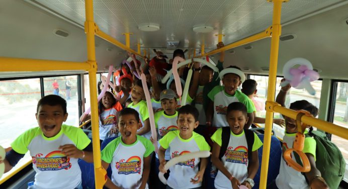 Hijos de trabajadores de la Alcaldía de Maturín disfrutan del plan Vacaciones Divertidas 2023