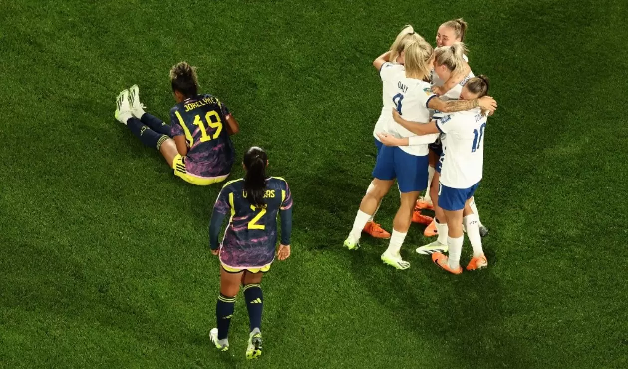 Inglaterra le gana a Colombia el pase a la final del Mundial de Fútbol Femenino