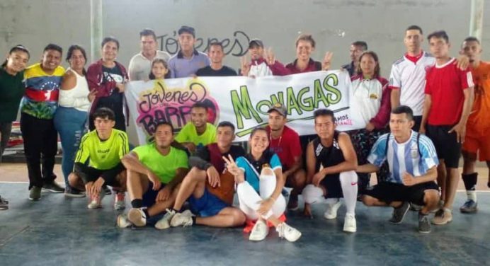 Jóvenes del Barrio realizan jornada deportiva en el municipio Santa Bárbara