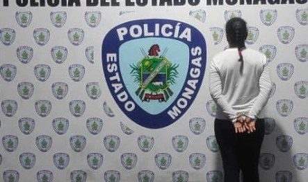 Detenida en Jusepín