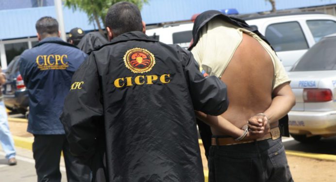 Cicpc: Dos hombres y una adolescente detenidos por secuestro y explotación sexual de jovencitas