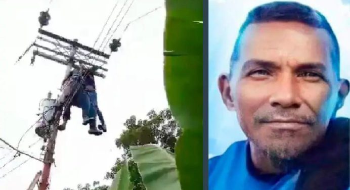 Trabajador de Corpoelec murió electrocutado mientras cumplía con sus labores
