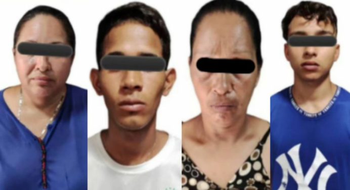 Cicpc capturó en Maturín a cuatro sujetos que se dedicaban al microtráfico