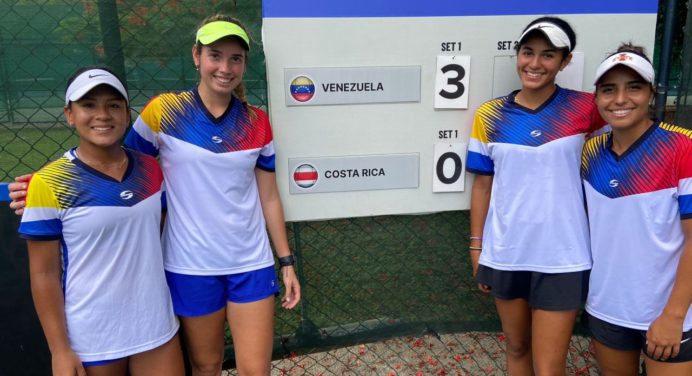 Venezuela hace historia en la Billie Jean King, con tenista monaguense presente