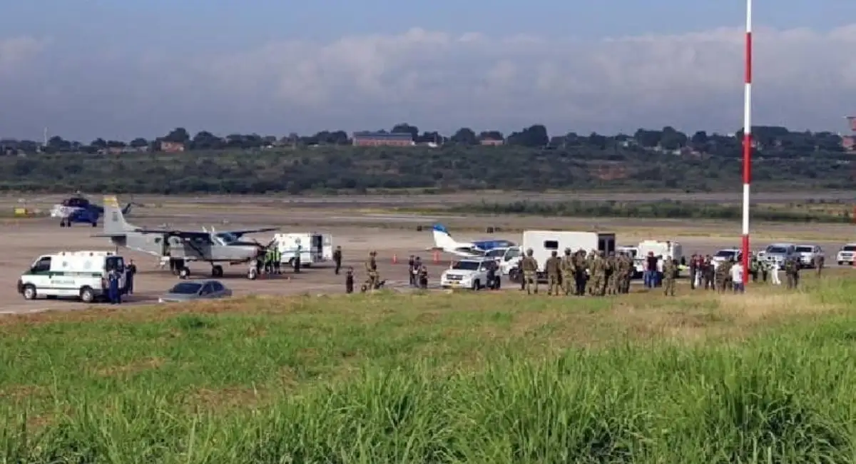 Maleta con explosivos detectada en aeropuerto de Cúcuta
