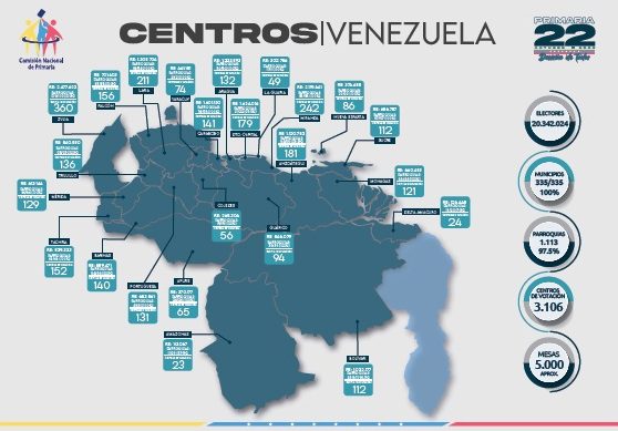 60 mil electores contabiliza Monagas